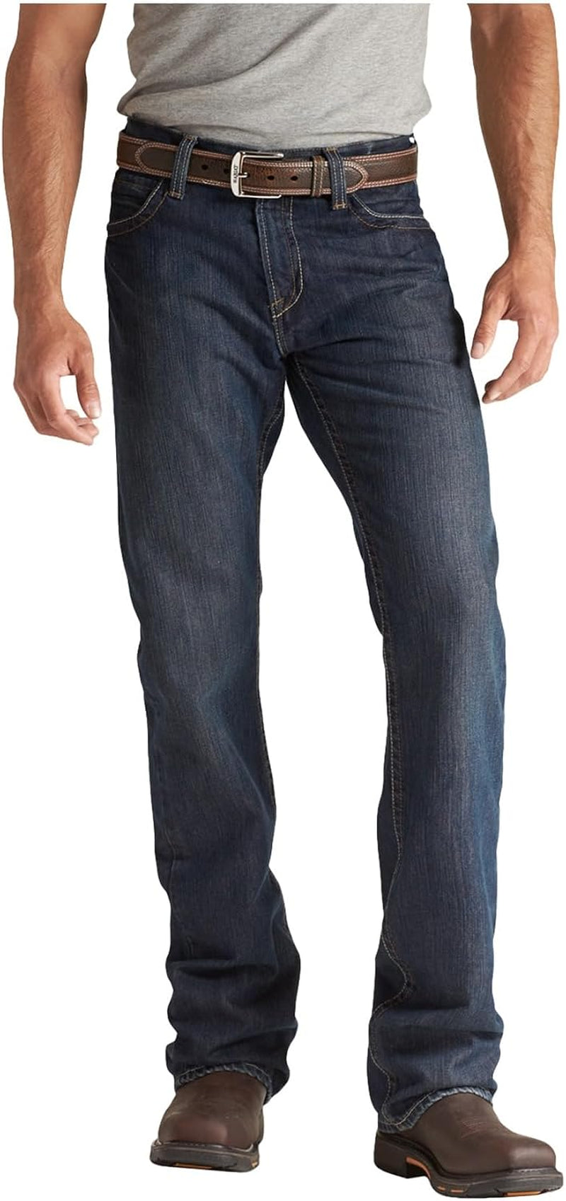 Ariat Men's Fr M4 Relaxed Fit Ridgeline Boot Cut Jeans