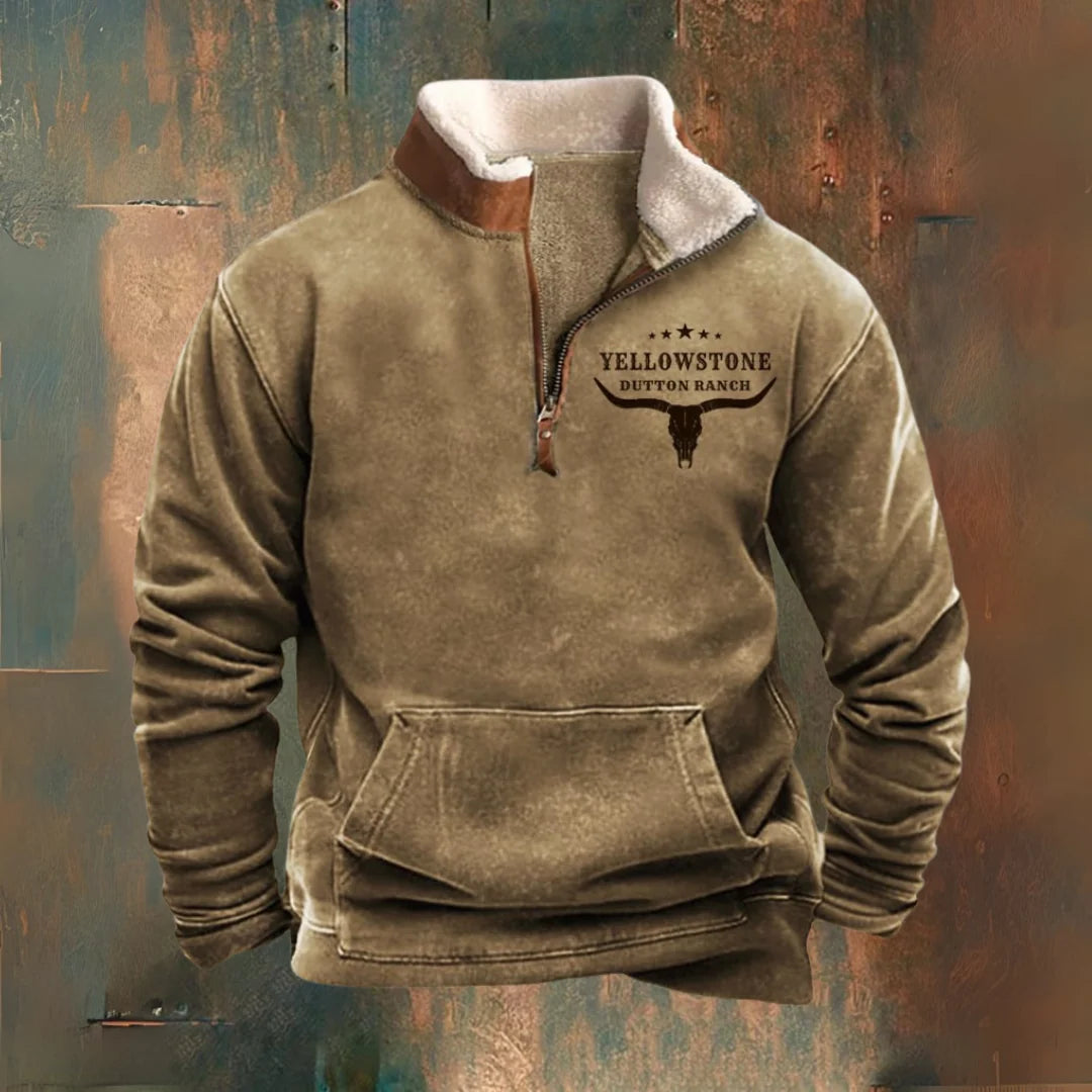 Rodeo Autumn-Winter Half-Zip Jacket