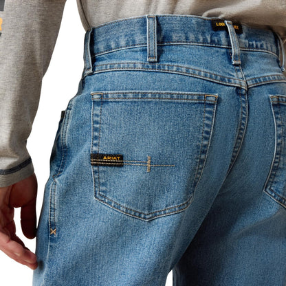 Ariat Men's Rebar M4 Low Rise Durastretch Boot Cut Jeans