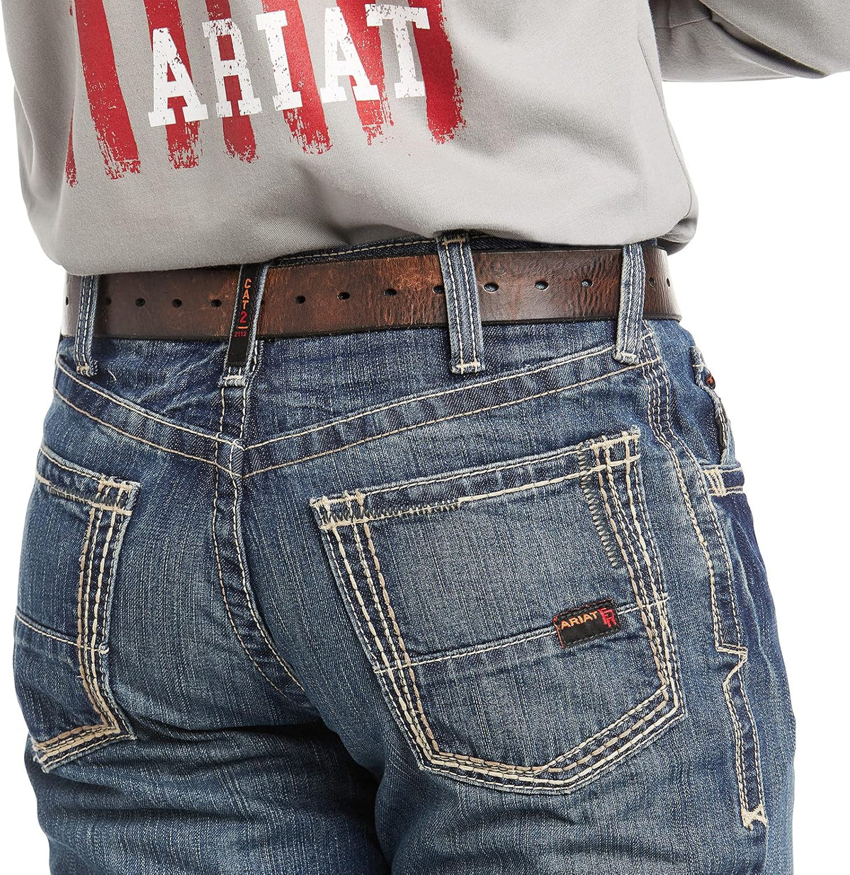 Ariat Men's Fr M4 Relaxed Fit Ridgeline Boot Cut Jeans