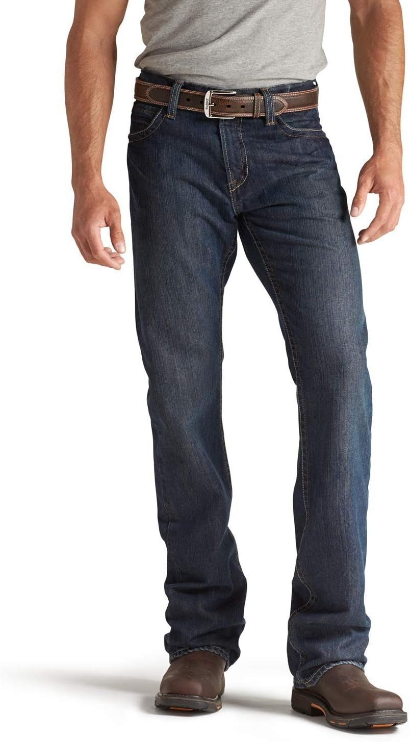Ariat Men's Fr M4 Relaxed Fit Ridgeline Boot Cut Jeans