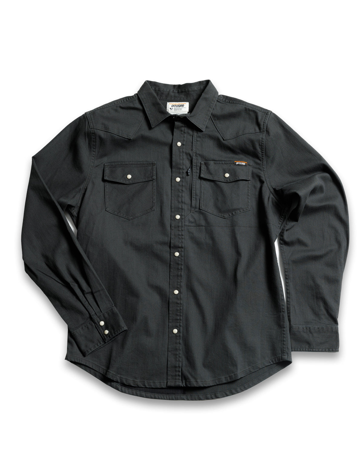Earl Vintage Black Denim Shirt