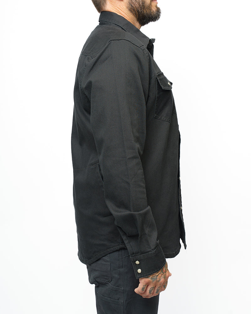 Earl Vintage Black Denim Shirt