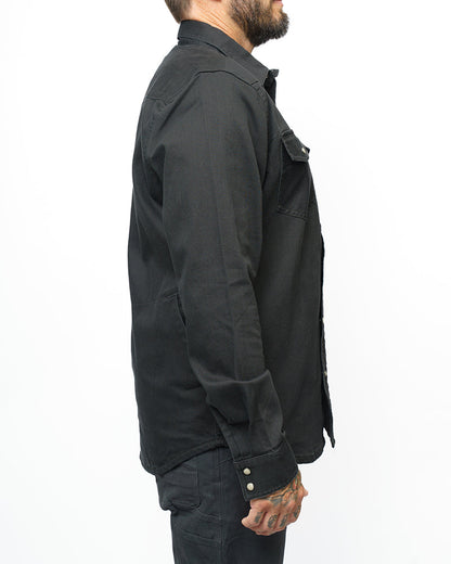 Earl Vintage Black Denim Shirt