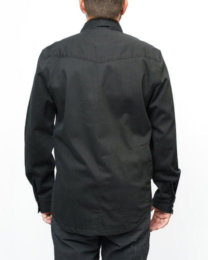 Earl Vintage Black Denim Shirt