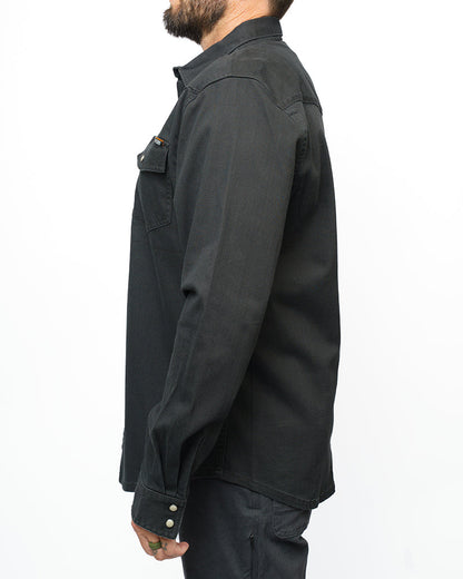Earl Vintage Black Denim Shirt