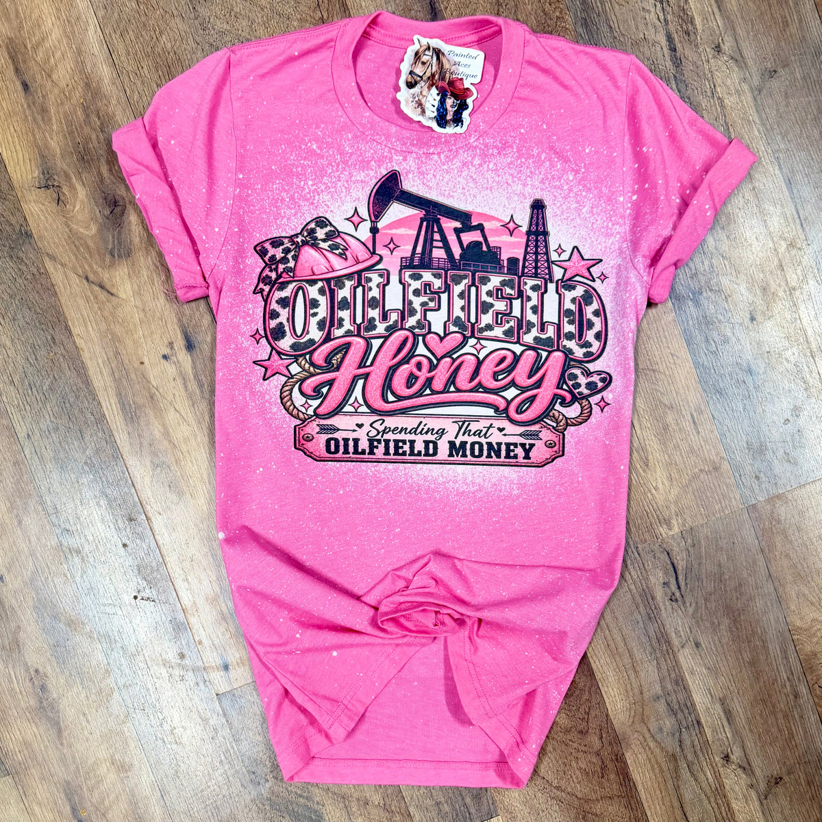 Oilfield Honey “Spending That Oilfield Money” Graphic T-Shirt