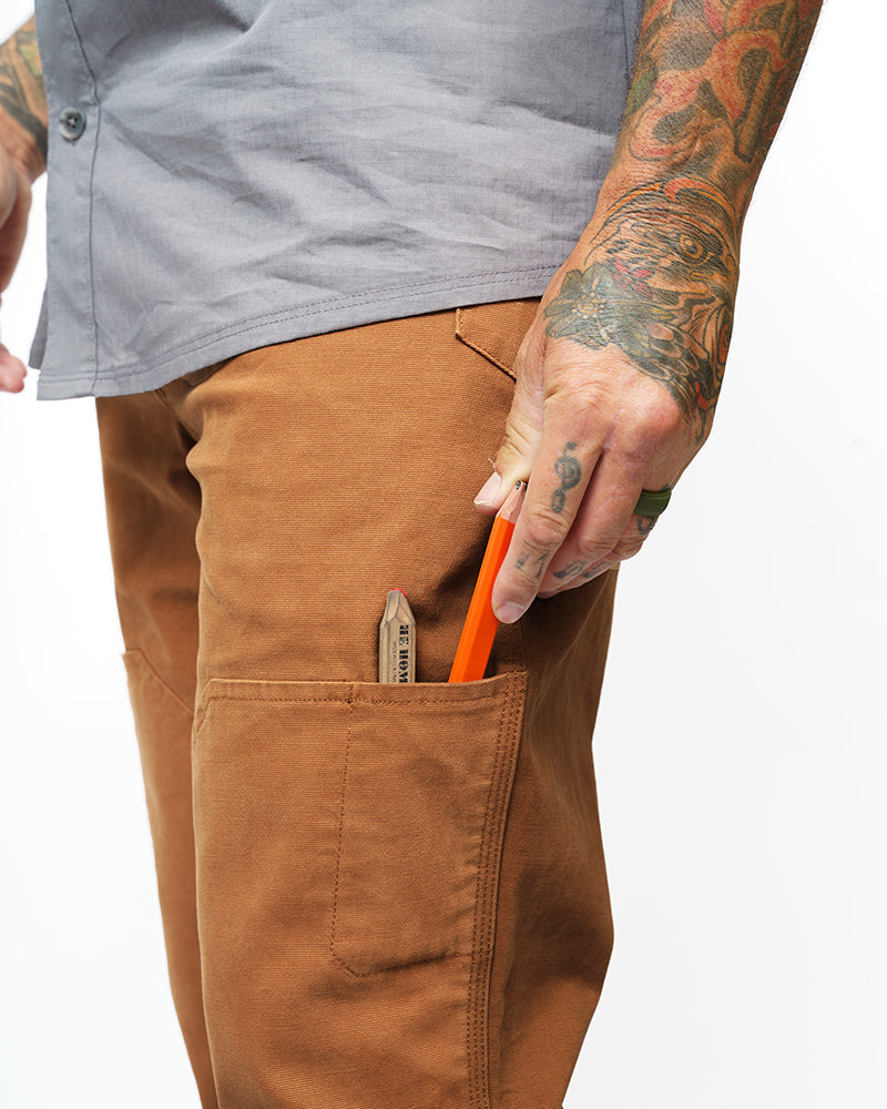 Hardened Double Knee Pant – Tobacco