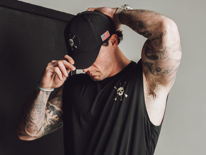 Varsity Performance Cap – Black