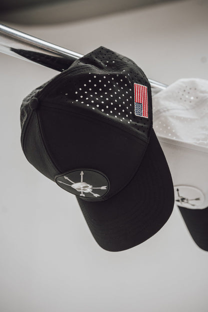 Varsity Performance Cap – Black