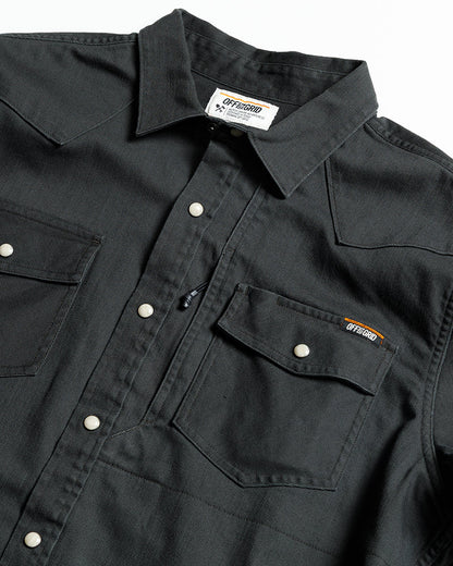 Earl Vintage Black Denim Shirt