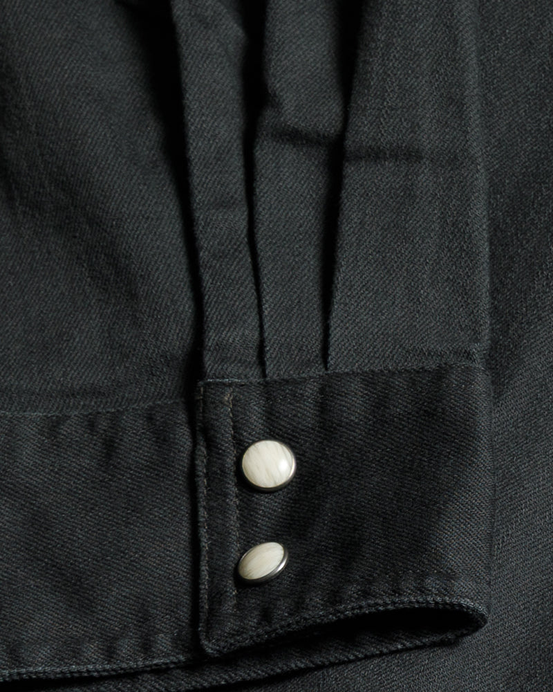 Earl Vintage Black Denim Shirt