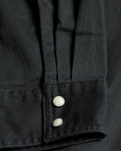Earl Vintage Black Denim Shirt